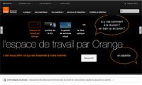 Orange SA - Site Screenshot
