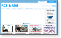 Rcs & Rds S.a - Site Screenshot