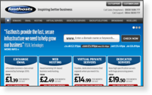 Fasthosts Internet Ltd - Site Screenshot
