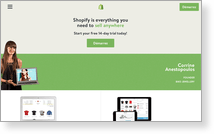 Shopify, Inc - Site Screenshot